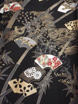 Kimono Bambou (noir, haut. 142cm)