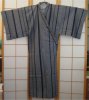 Yukata G�om�trique (bleu marine, haut. 150cm)