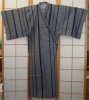 Yukata G�om�trique (bleu marine, haut. 142cm)