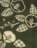 Paire de sets de table floral vert
